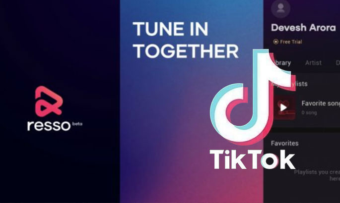 Resso - music app for India from TikTok