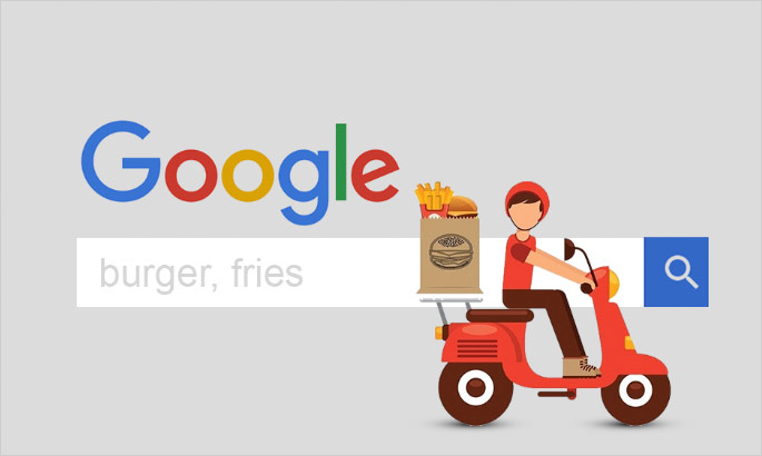 Order Food Directly From Search Results Now!