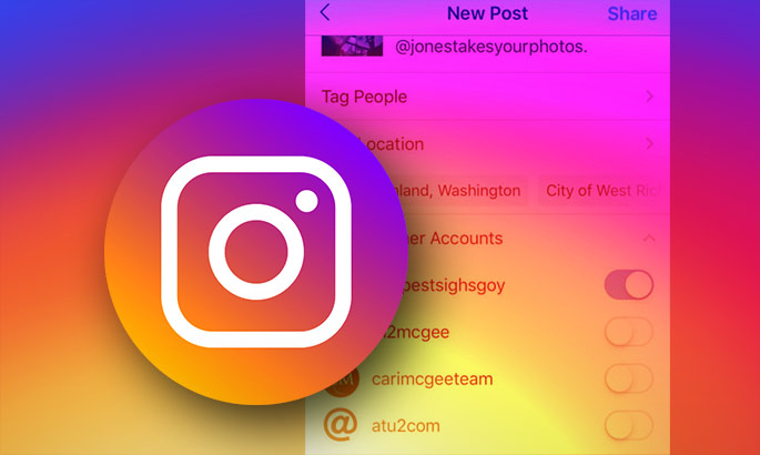 Share a post across multiple accounts with Instagram’s new feature